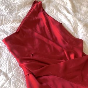 Crimson Red Dress